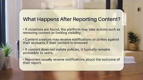 What Happens After Reporting Content? - Everyday-Networking