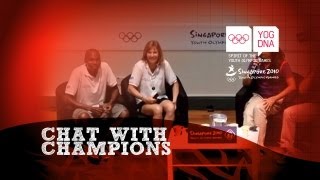 Chat with Champions - Wilson Kipketer and Barbara Kendall