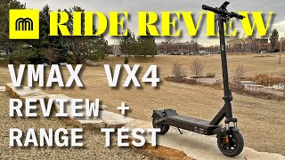 The VX4 GT: Ride Review (and Range Test) of VMAX's Flagship E-Scooter