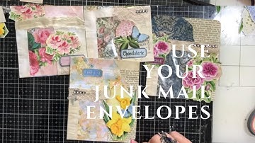 Junk Mail Envelope Hacks: Quick & Beautiful Journal Pockets