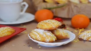 Recette : Madeleines chocolat orange