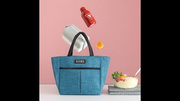 Túi Giữ Nhiệt QSND cao cấp dùng đựng hộp cơm trưa, sữa, thực phẩm, đồ tiện ích