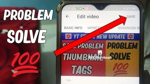 How to add thumbnail to youtube video 2020 - Yt studio custom thumbnail problem