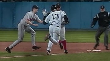 2004ALCS Gm6: A-Rod slaps ball from Arroyo
