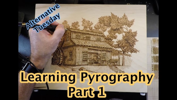Beginners guide to pyrography - Gathered