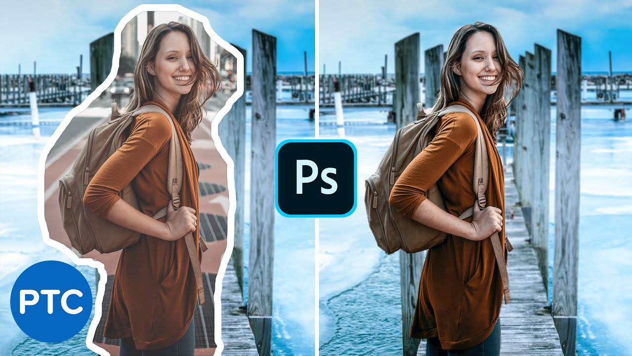 How To Match a Subject Into ANY Background In Photoshop! Compositing  Tutorial - YouTube