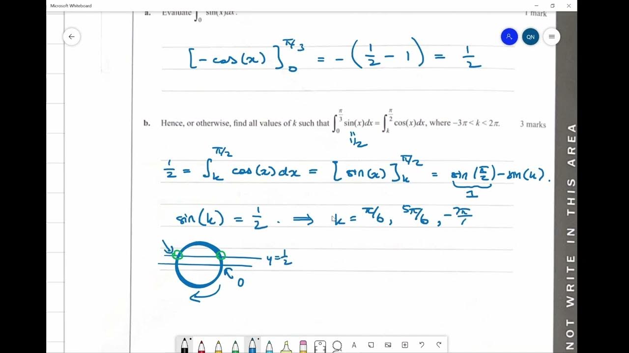 VCAA 2023 Methods Exam 1 Solutions YouTube