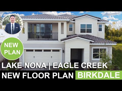  New Update NEW PLAN! Lake Nona Luxury Home | Jones Homes Birkdale | Eagle Creek | Double Balcony, 5B, 5.5B, 3TC