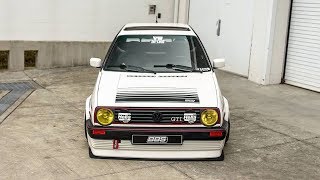 VW GOLF MK2 GTI WIDEBODY BBS TUNING PROJECT 🔧