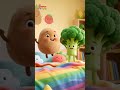 ஐந்து சின்ன காய்கறிகள் - Five Little Jumping Vegetables | Nursery Rhymes for Kids | Kids | Shorts