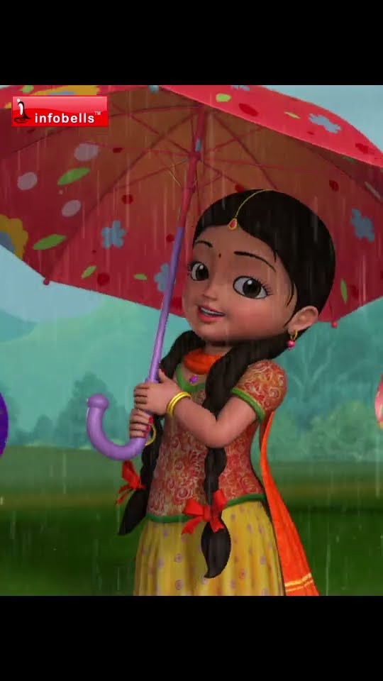 বৃষ্টি হচ্ছে ছম ছম ছম - Paani Barsa | Bengali Rhymes \u0026 Bangla Cartoons | Infobells #bengalirhymes