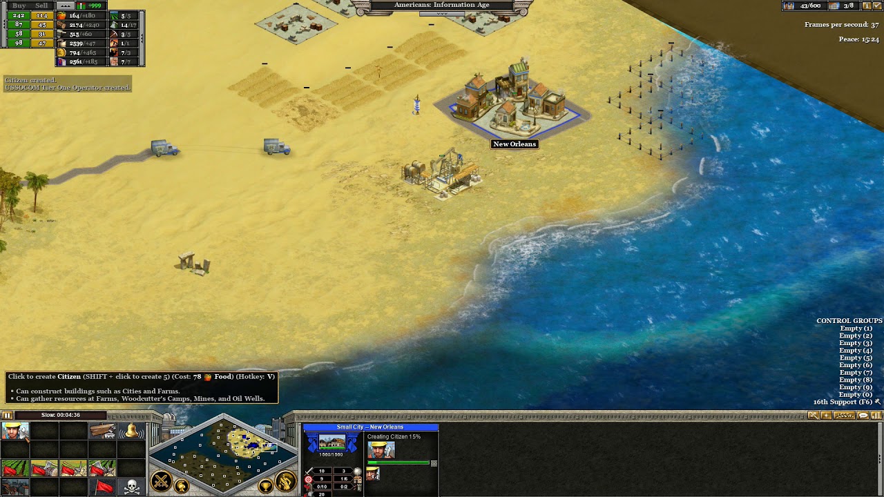 Rise Of Nations Extended Edition World in Conflict Beta mod 