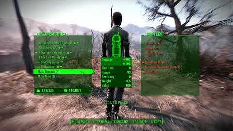 Fallout 4: Reverse-pickpocketing an artillery smoke grenade actually works.