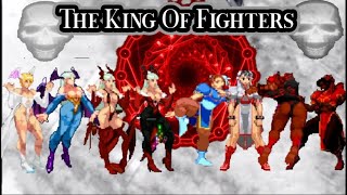 The King Of Fighters | Morrigan Team vs Chun-Li Team (Epic Battle)
