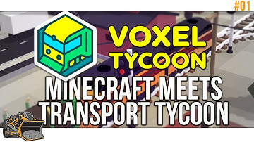 Voxel Tycoon! Now in pre-alpha early access! Gameplay Part 1