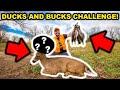 IMPOSSIBLE Ducks AND Bucks ONE-DAY Challenge!!! (Catch Clean Cook)