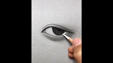 رسم عيون تبكي بإحترافية 
