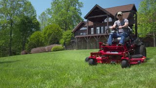 Most Comfortable Zero Turn Mower with MyRIDE® Suspension