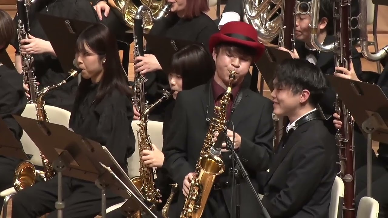 【国立音楽大学】 和泉 宏隆／真島 俊夫 編曲／塩谷 哲 ピアノソロ： 宝島（2022年12月11日 第51回シンフォニック ウインド アンサンブル定期演奏会アンコール）