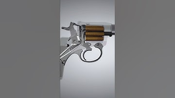 Nagant revolver gun