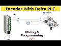 Encoder Interfacing With Delta PLC Wiring Programming English Encoder Interfacing With Delta PLC Wiring Programming English