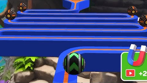 Sky Rolling Ball 3D Gameplay Speedrun iOS Android Level 86