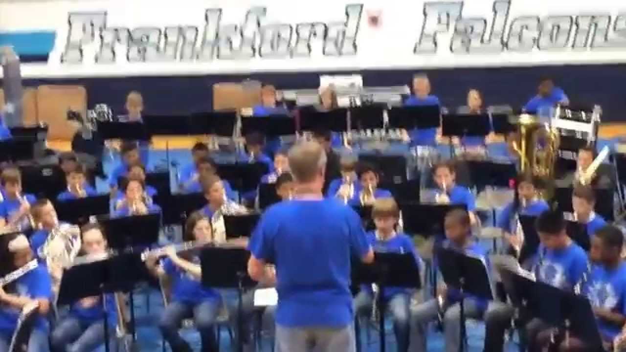 20132014 Frankford Middle School Beginner Band Spring Concert YouTube