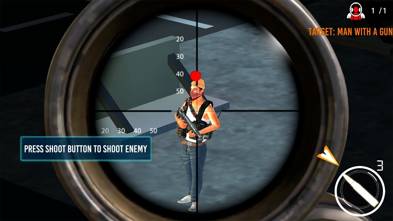 New Sniper Shooter Free offline 3D Shooting Games Android Gameplay