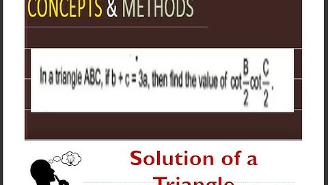 In a △ABC if b+c=3a, then 