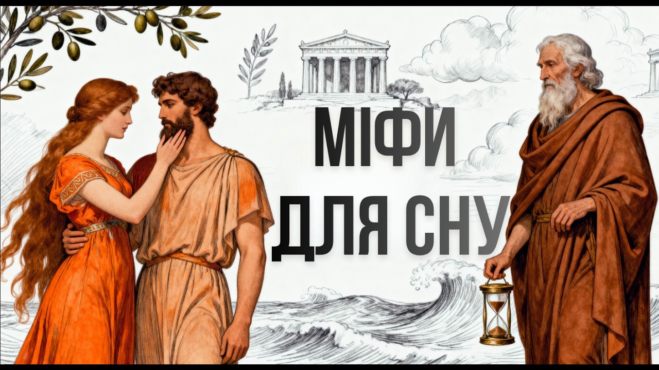 Грецькі міфи на ніч | Божевільна Історія Кохання Богині і Смертного та інше