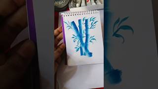 Easy Painting techniques #art #satisfyling #funny #comedy #bamboo #painting