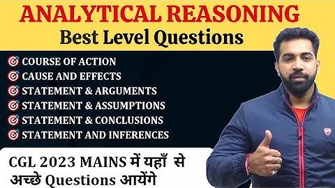 Analytical Reasoning Practice Ques for All SSC Exams by Kamal Sir #cgl2023 @e1coachingcenter
