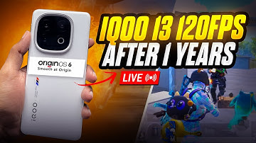 iQOO 13 120 FPS PERFORMENCE TEST AFTER ORIGINOS 6🔥| WITH HANDCAM😲#bgmilive #120fps #iqoo13