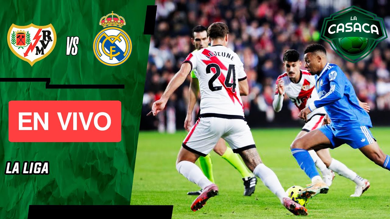 VIBRANTE EMPATE entre Rayo Vallecano y Real Madrid 🔥 La Liga de España ...