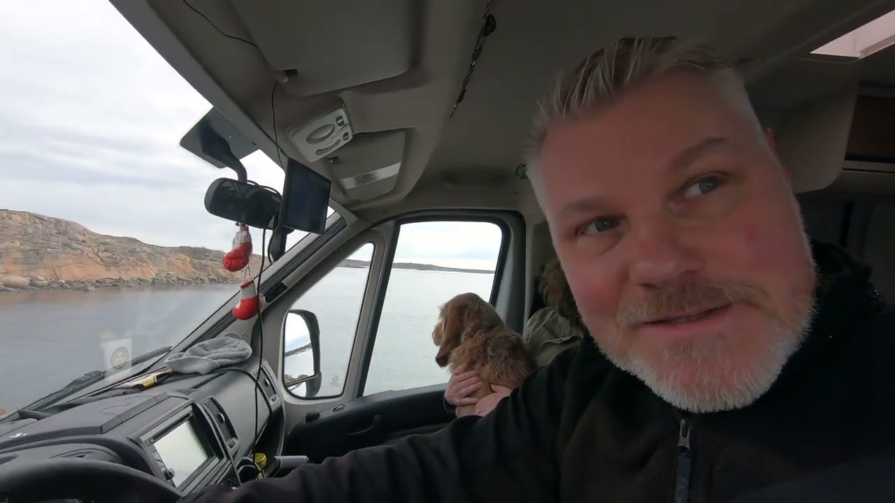 Med Van på Västkusten 2 - En dag i vår husbil med kökstips -  Vi fortsätter mot Strömstad