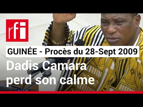 Procès du 28-Septembre en Guinée : Moussa Dadis Camara perd son calme puis se mure dans le silence