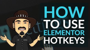 How to use Elementor Hotkeys