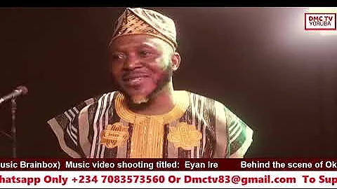 Behind the scene of Okiki Bright( Music Brainbox)  Music video shooting titled:  Eyan Ire