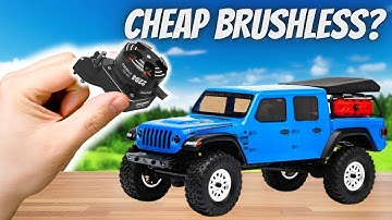 THE CHEAPEST SCX24 BRUSHLESS SET UP, IS IT WORTH IT? *GOUPRC*