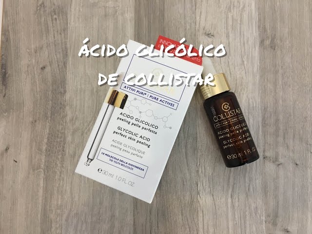 ÁCIDO GLICÓLICO, Collistar