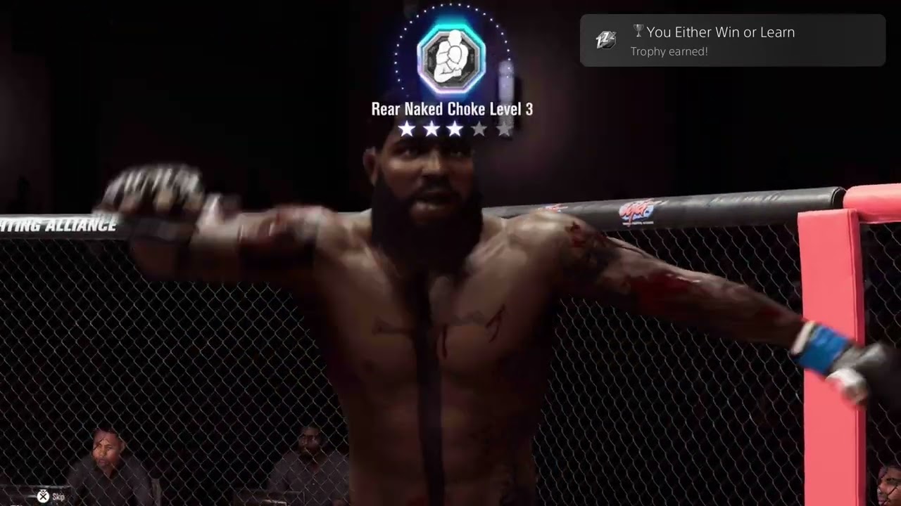 UFC 5 Career Mode First Submission Win 