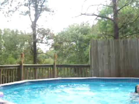 This is me (jordan) and my cousin (kaycie) swimming in her pool...you also can see a few close ups of her mom (kathy).