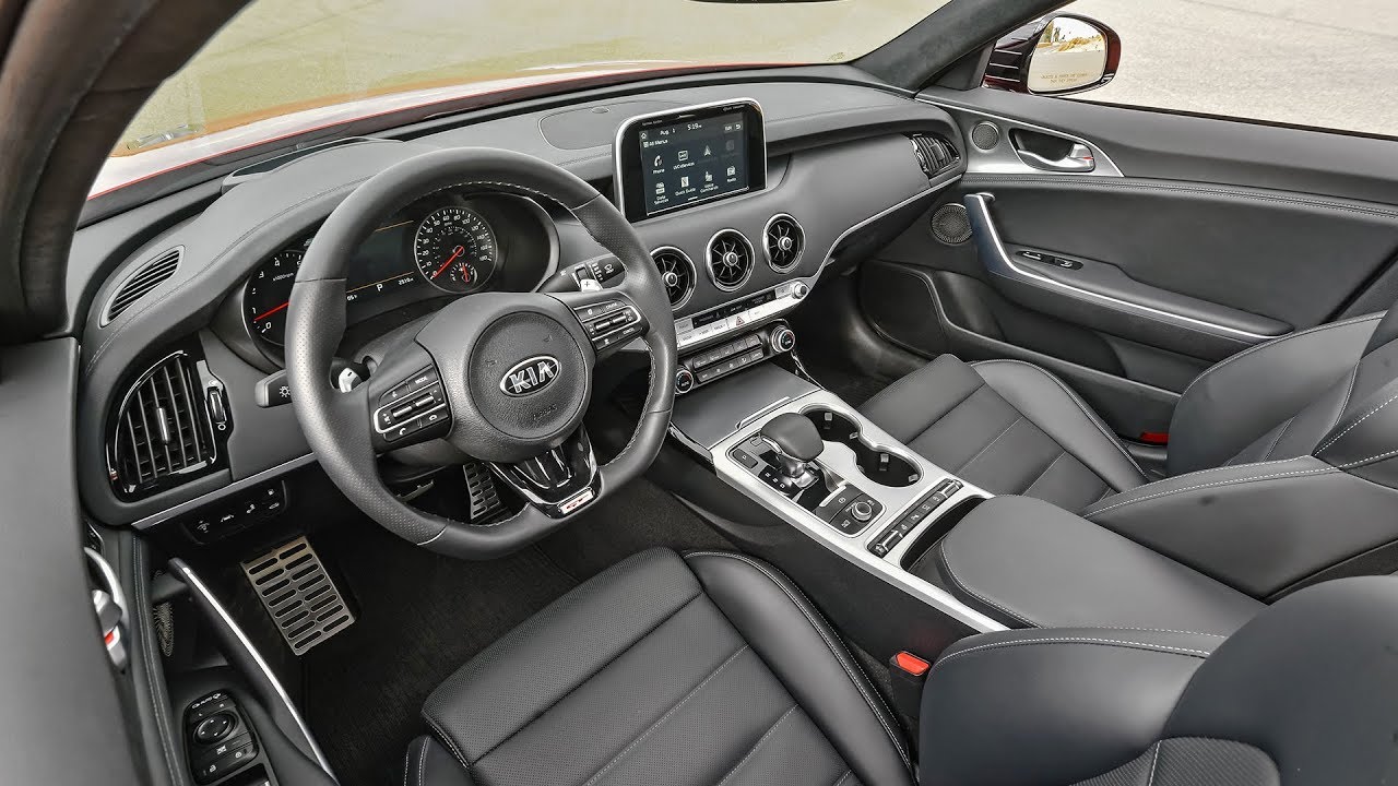 2018 Kia Stinger Gt Interior Us Spec