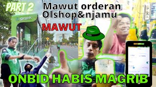 akun gojek mejen wajib coba | onbid disaat hujan dan mawut orderan diakhiri dengan njamu⁉️part 2