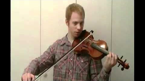 Learn to Play the C Scale 1 Octave on the Violin