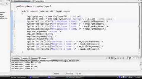 JAVA Programming Tutorial Overloaded Constructors 2