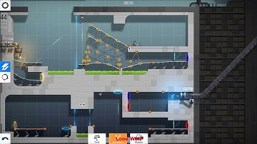 Bridge Constructor Portal Level 44