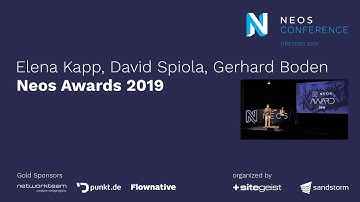 Neos Awards 2019 | Neos Con 2019