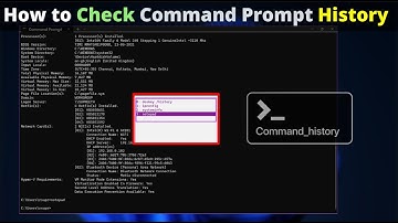 How to View Command Prompt (CMD) History on Windows 11/10