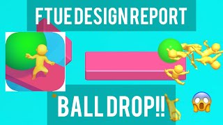 Ball Drop!! Hypercasual mobile puzzle game. 1-st session gameplay with commentary by game designer. screenshot 4